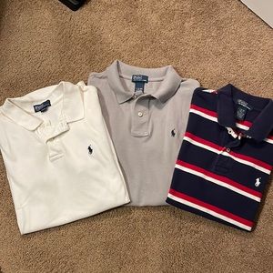 ALL 3 FOR LOW PRICE!! 🇺🇸💥 Boys Ralph Lauren Polos